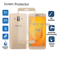 QCF Tempered Glass Full Screen Samsung Galaxy J7 Duo (Only Depan) / Screen Protector Samsung Galaxy