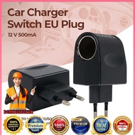 Car Charger Switch Adaptor EU Plug 12V 500mA - KYA109