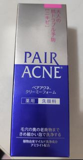 日本獅王 PAIR ACNE 抗痘潔面乳 80g