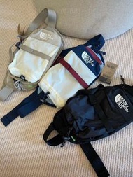韓國預訂 The North Face 防水機能拼色腰包斜揹袋 3色選