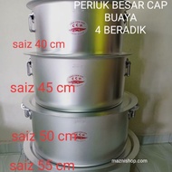PERIUK KENDURI SET 4 TAKA DUA CAP BUAYA ORIGINAL THAILAND