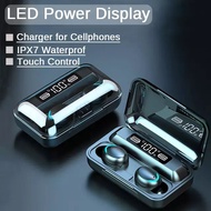 F9-5 Bluetooth wireless earbud LED digital display touchcontrol TWS Bluetooth earbud