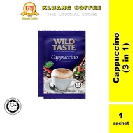 Kluang Wild Taste Cappuccino Coffee 3 in 1 Instant Coffee (1 sachet x 25gm) Kopi Cappucino