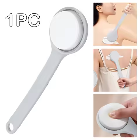 1Pc Multi-Function Lotion Sunscreen Ointment Applicator Long Handle Body Cleaner Shower Brush Sunscr