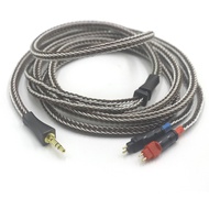 16 Core Single Crystal Copper + Pure Silver Headphone Cable For Sennheiser HD580 HD600 HD650 hd545 h