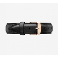 Sheffield Leather Watch Strap with Gold and Silver Buckle Size 28mm - 32mm - 36mm 40mm [Genuine] Dan