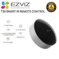 EZVIZ T33 Smart IR Remote Control IR Remote Control WiFi 6 TV Lights AirCond Remote Control 2 YEARS 