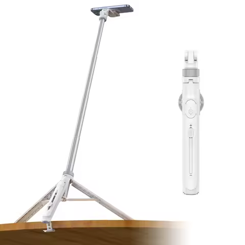 Ulanzi TT88 Overhead Selfie Stick 1.44M with MagSafe Clamp Photograph Tripod for Phone Livestreaming