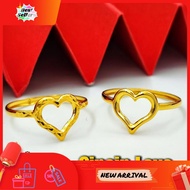 ⭐ ⭐READY STOCK⭐ ⭐ Cincin Love Emas 916 Original Cincin Emas 916 Tulen Cincin Bajet Emas 916 Cincin M