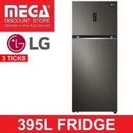 LG GT-B3952BL 395L 2-DOOR FRIDGE ( 3TICKS)