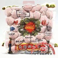 Double Dragon Taiwan Sausage/ Round Pork Sausage Garlic Flavor Frozen 台湾龙珠香肠 小香肠 (粒装) <West Malaysia