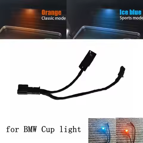 For BMW 3Series F30 F31 F34 M3 4Series F32 F33 F36 M4 LCI LED Center Console Cup Holder Light Ambien