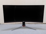 AOC 34吋 21:9 超寛廣曲面電競顯示器 CU34G2X (爆mon零件機, broken monitor)