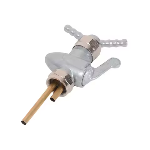 Gray Fuel Valve Petcock Switch for BMW R513 R67 R68 R69 R50 R50S R502 R60 R69 R69S High Grade Metal 