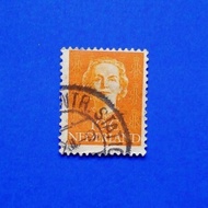 Prangko Belanda 10 Cent Juliana 1949.
