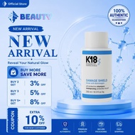 K18 Damage Shield Protective Shampoo, Reduces Frizziness & Tangles, Maintains Hair Health 250ml