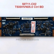 LAYAR Tikon LED TV screen Samsung UA50F5000 UA50F5000AM Tcon Display AUO 50T11-C02 T500HVN05.0 Ctrl 