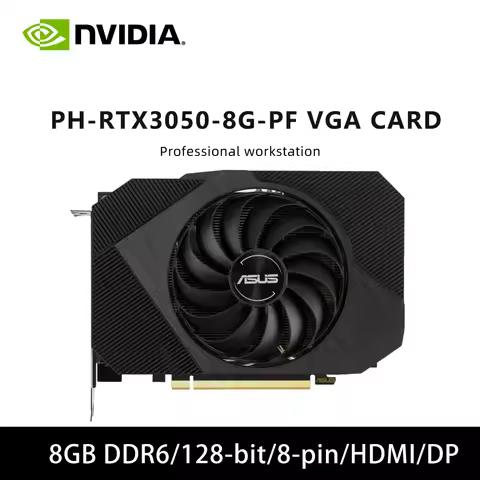PH RTX 3050 8G PF VGA CARD GPU & RTX 3050 VENTUS 2X 8G & RTX 3050 AERO ITX 8G & RTX 3050 8GB 0DKC8N 