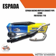 ESPADA RACING MUFFLER EXHAUST PIPE 32mm FOR RS150 / Y16