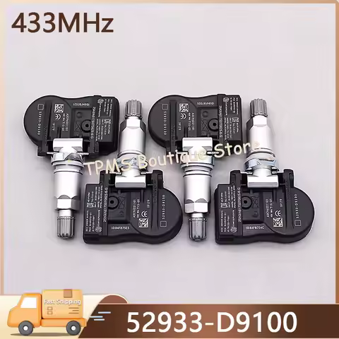 433MHz 52933-D9100 52933-F2000 TPMS Sensor For Kia Cadenza YG Picanto JA Sportage QL Car Wheel Tire 