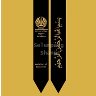 GRADUATION Sash - ARABIC WRITING NECKLACE Sash