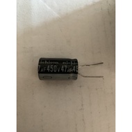 Elco capacitor 47uf / 450v