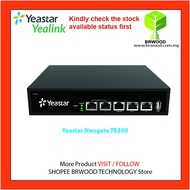 YEASTAR TE200: NEOGATE 2E1 TE SERIES E1/T1/PRI VOIP GATEWAY