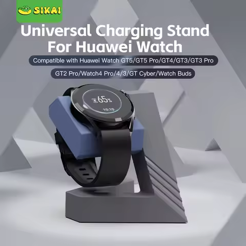 SIKAI Charger Dock Holder For Huawei Watch FIT4 GT5/GT5 Pro/GT4/GT3/GT3 Pro/GT2 Pro/Watch 4 Pro/4/3/
