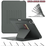 Flip Smart Case for iPad Mini 6/7 (A17 Pro)/ Air Pro 13" 11" M5 M4 M3 M2/ Air 4 5 10.9", PU Leather 
