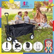 Foldable Trolley Shopping Trolley Troli Barang Baby Troli Beroda Troli Barang Heavy Duty Camping Tro