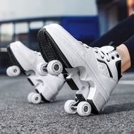 Running Shoes Boys Four-Wheel Influencer Toy Roller Skates Adult Play Handsome Handsome Handsome Han
