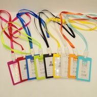 Employee Work Badge ID Card Holder Vertical Holders With Lanyard 069V/6601/IDSQ-612V/ZP-079V/ZP-085V