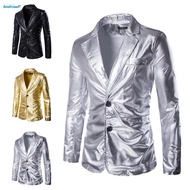 Stunning Shiny Tuxedo Dress Suit Blazer for Men's Party Nightclub M 3XL