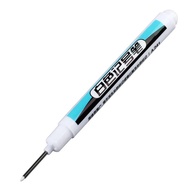 ปากกาปากกามาร์คเกอร์ปลายแหลมสีขาวปากกามาร์กเกอร์สำหรับงานไม้ปากการะบายสีกันน้ำอเนกประสงค์
