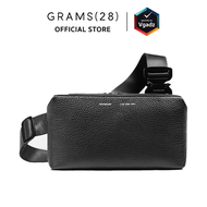 GRAMS(28) - กระเป๋า รุ่น 157 Essential Sling (Pebbled Leather) by vgadz
