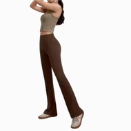 Yoga leggings, cutbray flare pants, highwaist pants, basic women's pants