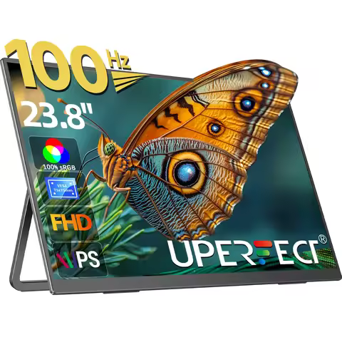 UPERFECT UMax22 Pro 23.8" Monitor 1080P Computer Display With Stand 100Hz For Laptop PC Mac PS5 XBOX