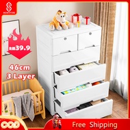 IKEA Almari Baju Drawer Plastic Clothes Cabinet Drawer With Lock Storage Cabinet Wardrobe Cabinet