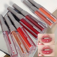 Maffick Lip Gloss Cute Bottle Mirror Moisturize Moisturizing Water Proof Long Lasting Easy To Use Lipstick