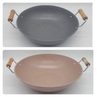 Two Handle &amp; handle wook Iron Wok