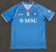 2023/24 23/24 Naples Home Away Jersey Football Shirt Soccer Team Shirt Custom Name Serie A Football Team Vicksports