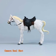 Premium cos Horse Ornaments 1/12 Joint Movable figma490 Brown Horse Figure Anime Scene Gift