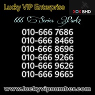 VIP Number, VIP Mobile Phone Number, Silver Number 010-666x6x6 Series, Prepaid Number, Digi, Celcom,