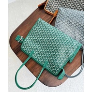Ready Stock [Italian Original Leather] Goyard Goyard Hary Pet Bag Shopping Bag Zipper Tote Bag Goyar