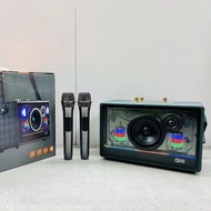 รุ่นใหม่ล่าสุด ลำโพงบลูทูธไร้สาย SK-2066A มีสายสะพาย แถมไมค์ลอย2อัน ตู้โปร่งใส 30W พร้อมส่ง