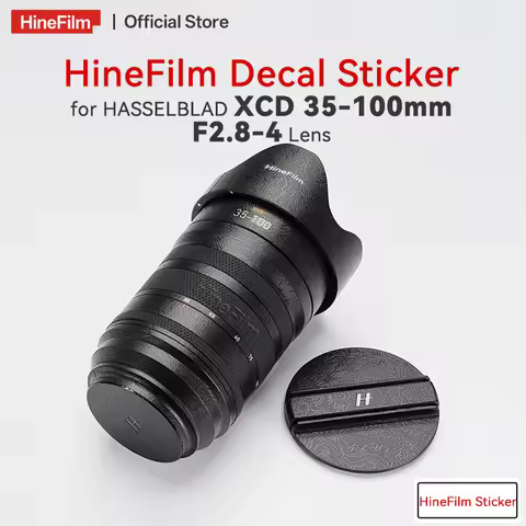 Hinefilm Skin for Hasselblad XCD 35-100mm f/2.8-4 Lens Sticker 35 100 Wrap Cover for Hasselblad XCD3