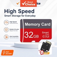 Camera-specific micro SD/TF memory cards and USB 3.0 high-speed flash drives (64GB, 32GB, 16GB, 8GB,