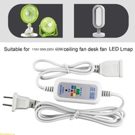 Doublebuy Power Cable with 2 4 6 8 12Hour Timer Control for LED Lights and Power Adapters