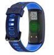 智慧手環F4 血壓血氧心率監測雙色矽膠錶帶計步運動觸屏手環IP68