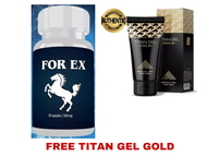 Authentic ForEx Capsules + Free Titan Gel Gold